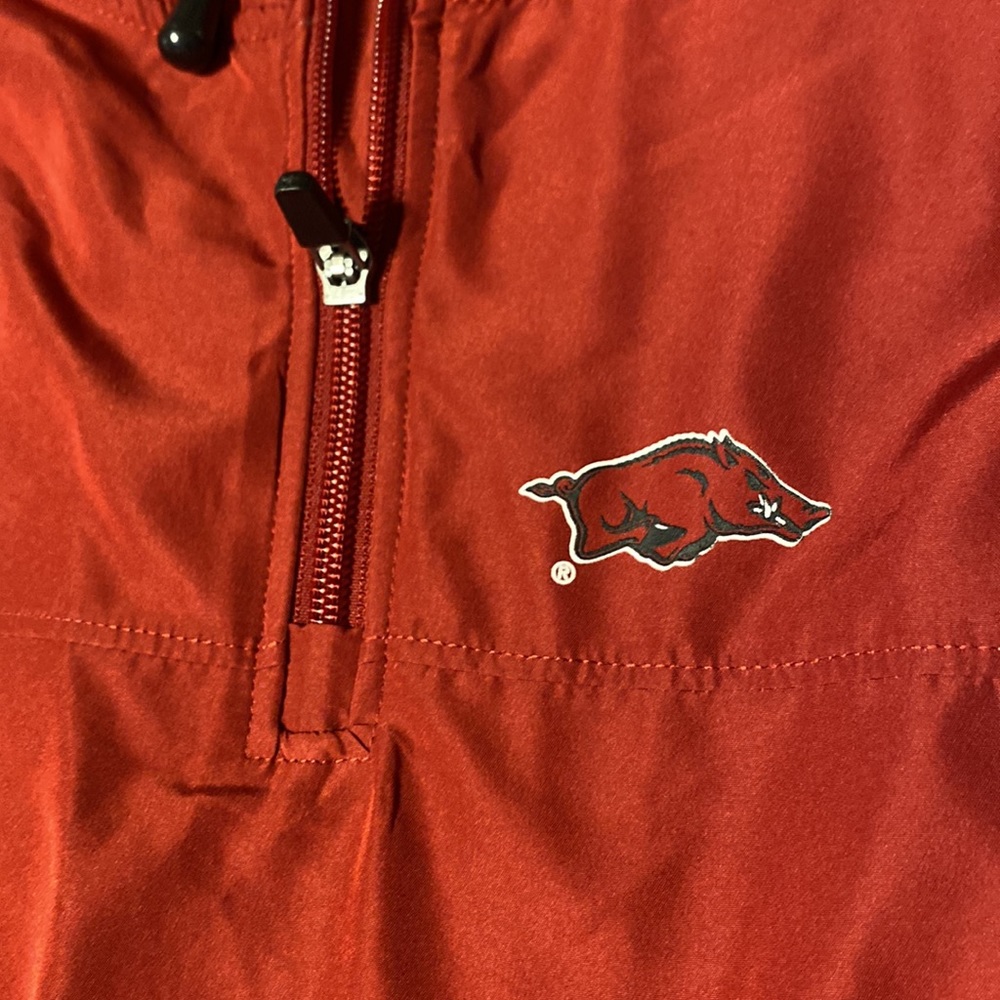 Arkansas Razorback women’s quarter zip pullover - Picture 2 of 3